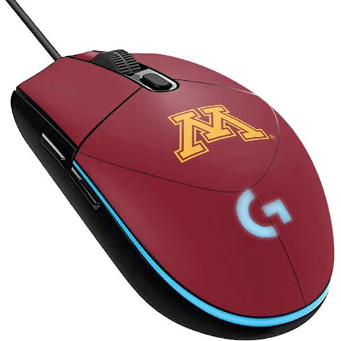 University of Minnesota M Logo G203 Prodigy RGB Wired Gaming Mouse Skin